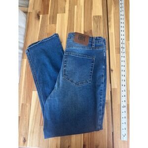 Frye Womens Size10 Jeans 10/30 High Rise Straight Leg